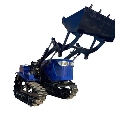 農業のクローラー農場トラクター ゴム製 トラック小型力の耕うん機