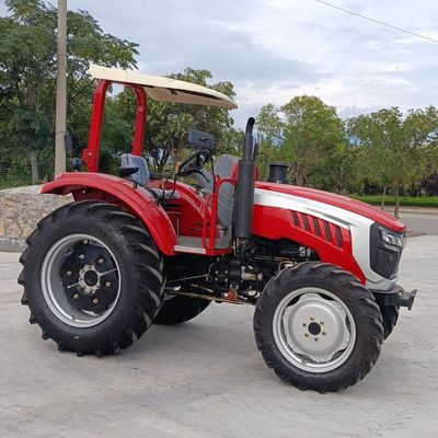 油圧ステアリング農業の農場トラクター100HP 4x4の小型トラクター