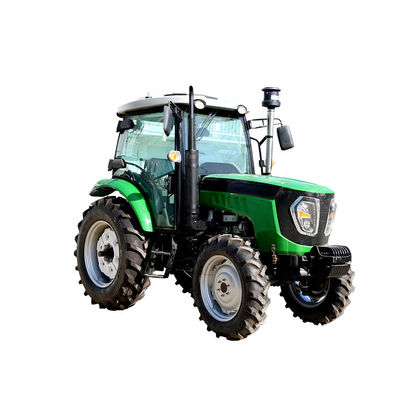 油圧農業の農場トラクター80HP 4x4の農場トラクターの燃料効率