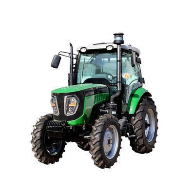 油圧農業の農場トラクター80HP 4x4の農場トラクターの燃料効率