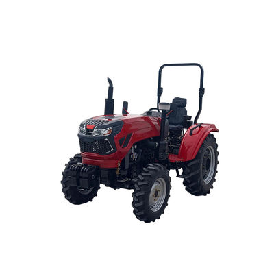 4wd部品が付いている農業の農場トラクター60hpの青い4つの車輪のトラクター