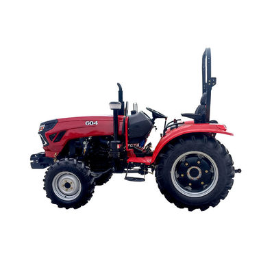 4wd部品が付いている農業の農場トラクター60hpの青い4つの車輪のトラクター