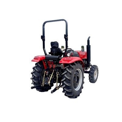 4wd部品が付いている農業の農場トラクター60hpの青い4つの車輪のトラクター