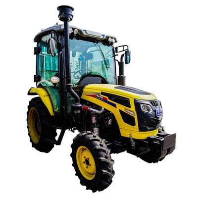 4wd部品が付いている農業の農場トラクター60hpの青い4つの車輪のトラクター