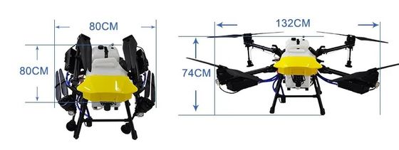 4つのAixesの農業のスプレーの無人機スマートな電池肥料のスプレーの無人機