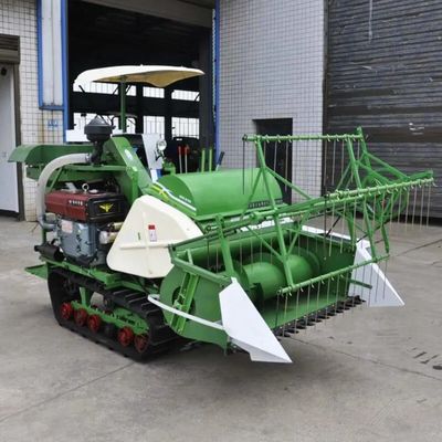 完全な供給の農場のコンバインハーベスターのムギの米の小型穀物の収穫機