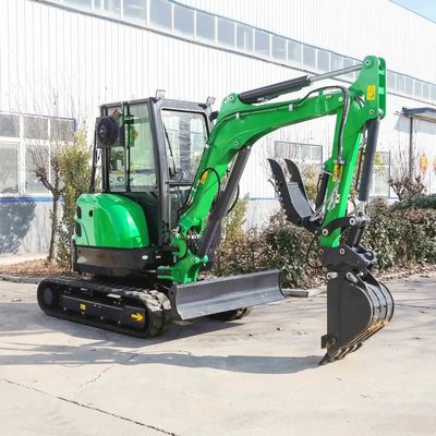 3トンによって使用される掘削機機械ゴム製 トラック小さい家の掘削機