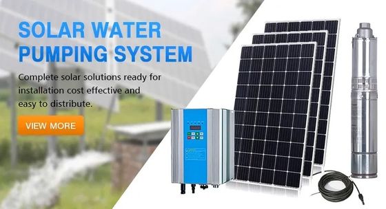 農業システムのための5hp太陽電池パネルの水ポンプのセリウムの証明書10hpの水ポンプ