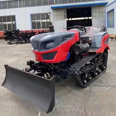回転式耕作のクローラー農場トラクター2200 rpmの小型農場トラクター
