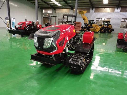 800 Kgのクローラー農場トラクター25hpの回転式耕うん機のための小型クローラー トラクター