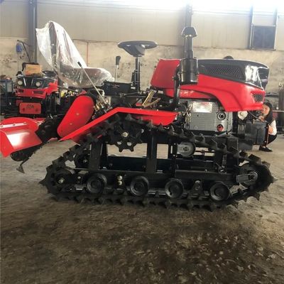 800 Kgのクローラー農場トラクター25hpの回転式耕うん機のための小型クローラー トラクター