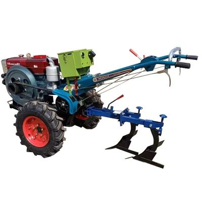 12hp歩く農場トラクター18hp小型ディーゼル歩く手のトラクター16hp
