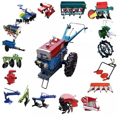 1000mmの車輪の踏面のトラクターの後ろの歩く農場トラクター15hp 20hpの歩行